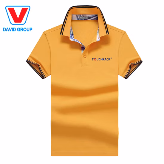 T-shirt à col polo pour hommes, mode de haute qualité, usine OEM