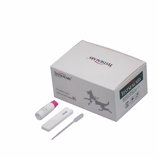 Kit de test rapide d'anticorps contre le virus Parvo canin Cpv Ab